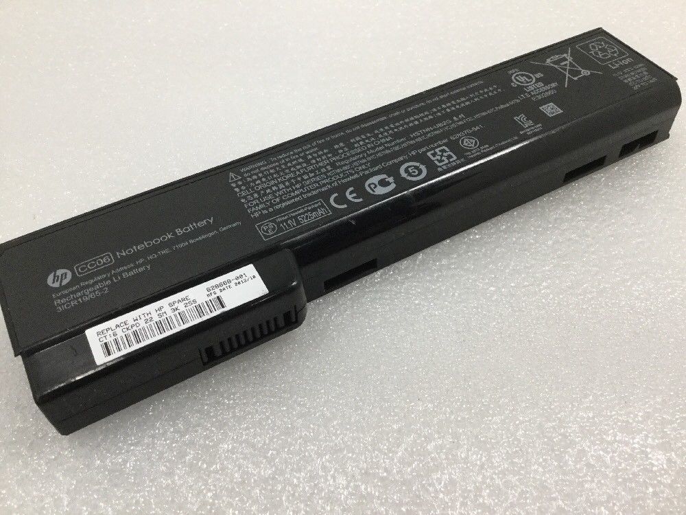 HP-Battery-Laptop EliteBook 8460p 8460w 8470p 8470w 8560p 8570p 8770P |  Laptop Parts
