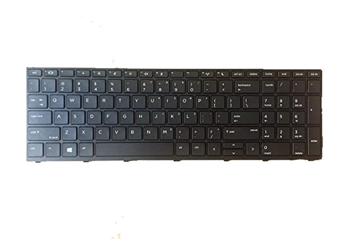 New US keyboard for HP Probook 450 G5/470 G5 with silver frame L01028-001 