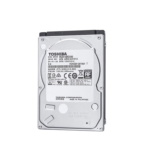 cowboy controller professionel Toshiba 2TB 2.5 Laptop Hard Disk | Laptop Parts