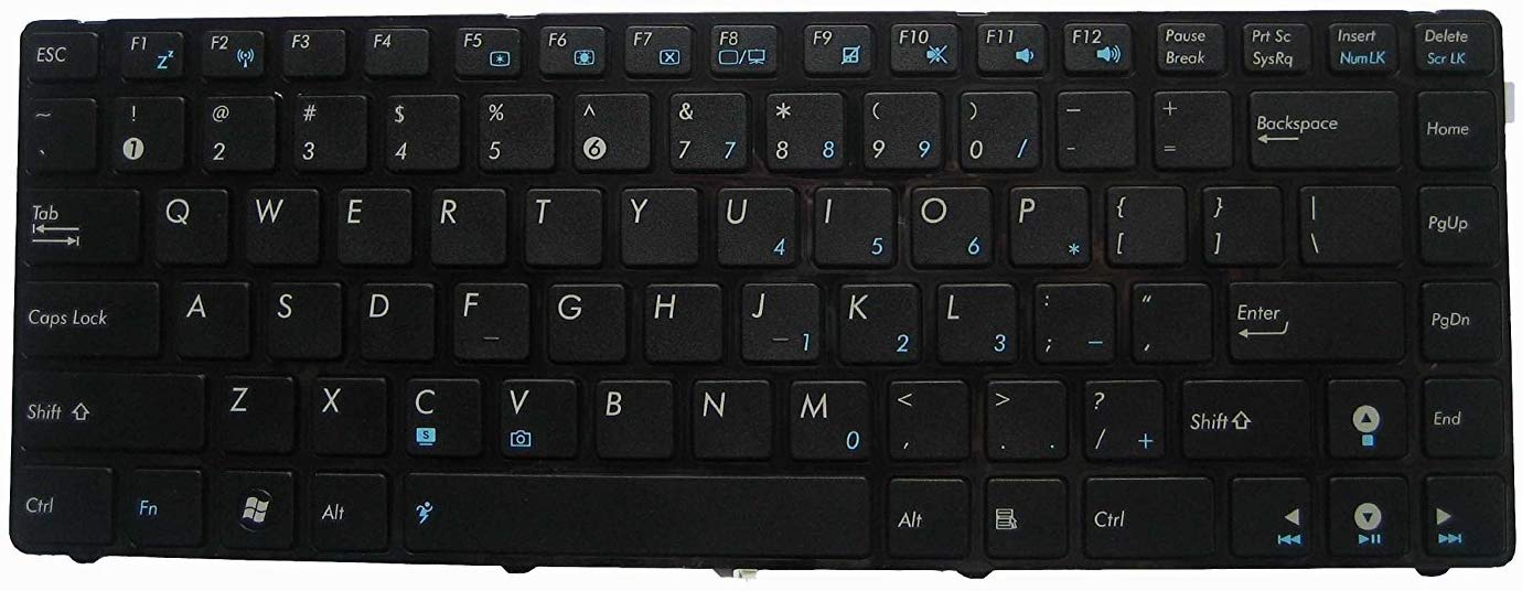 keyboard asus n43